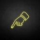 Zeigefinger Hand LED-Neonschild für Bar Club