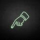 Zeigefinger Hand LED-Neonschild für Bar Club