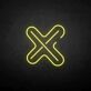 X-Symbol LED-Neonschild für Bar und Club