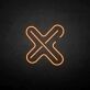 X-Symbol LED-Neonschild für Bar und Club