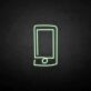 Smartphone Symbol LED-Neonschild für Büro und Laden
