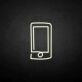 Smartphone Symbol LED-Neonschild für Büro und Laden