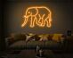 Elefant LED-Neonschild