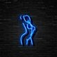 Silhouette einer Frau LED-Neonschild für Bar Club