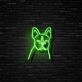 Französische Bulldogge LED-Neonschild Wohnzimmer Haustierladen
