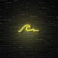 Meereswelle LED-Neonschild Wohnzimmer Bar