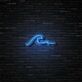 Meereswelle LED-Neonschild Wohnzimmer Bar