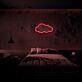 Wolke LED-Neonschild Schlafzimmer