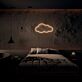 Wolke LED-Neonschild Schlafzimmer