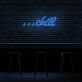 chill LED-Neonschild für Bar und Lounge