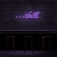 chill LED-Neonschild für Bar und Lounge