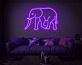 Elefant LED-Neonschild