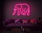 Elefant LED Neonschild für Zuhause