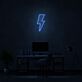 Blitzsymbol LED-Neonschild für Home Office Arbeitszimmer