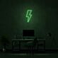 Blitzsymbol LED-Neonschild für Home Office Arbeitszimmer