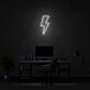 Blitzsymbol LED-Neonschild für Home Office Arbeitszimmer