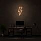 Blitzsymbol LED-Neonschild für Home Office Arbeitszimmer