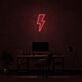 Blitzsymbol LED-Neonschild für Home Office Arbeitszimmer