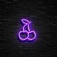Kirschen LED-Neonschild für Bar und Küche
