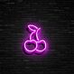 Kirschen LED-Neonschild für Bar und Küche
