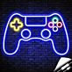 Spielcontroller LED-Neonschild für Gamingzimmer und Wohnzimmer