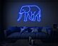 Elefant LED Neonschild für Zuhause