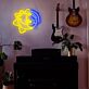 Sonne und Mond Symbol LED-Neonschild Wohnzimmer Schlafzimmer