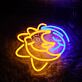 Sonne und Mond Symbol LED-Neonschild Wohnzimmer Schlafzimmer