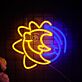 Sonne und Mond Symbol LED-Neonschild Wohnzimmer Schlafzimmer