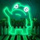 Froschfigur LED-Neonschild für Wohnzimmer und Kinderzimmer