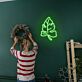 Blatt LED-Neonschild Wohnzimmer Weihnachten