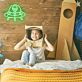 UFO mit Alien LED-Neonschild für Kinderzimmer Schlafzimmer