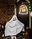 Geist mit Katzenohren LED-Neonschild für Halloween Party
