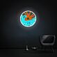 Meereswelle mit Sonnenaufgang LED-Neonschild Wohnzimmer Lounge