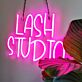 Lash Studio LED-Neonschild für Kosmetikstudio Schönheitssalon
