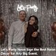 Let's Party LED-Neonschild für Bar und Club