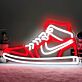 Sneaker LED-Neonschild für Wohnzimmer oder Schaufenster