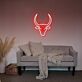 Stierkopf LED-Neonschild für Bar und Wohnzimmer