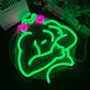 Frosch mit Muskelarmen LED-Neonschild für Fitnessstudio