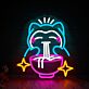 Relaxo mit Ramen LED-Neonschild