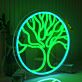 Lebensbaum Symbol LED-Neonschild für Wohnzimmer und Atelier