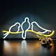 Vögel auf Ast LED-Neonschild Wohnzimmer Schlafzimmer