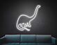 Dinosaurier LED-Neonschild Wohnzimmer Kinderzimmer