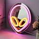 Alienkopf LED-Neonschild Wohnzimmer Gamingzimmer