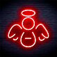 Brighten Up Your Child's Bedroom or Playroom with the Angel Kid Room LED Neon Sign – Perfect for Nurseries and Birthday Celebrations!