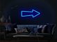 Pfeil nach rechts LED-Neonschild Schlafzimmer Wohnzimmer