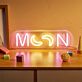 MOON LED-Neonschild Wohnzimmer Schlafzimmer