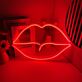 Lippenform LED-Neonschild Wohnzimmer Schlafzimmer
