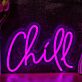 Chill LED-Neonschild Wohnzimmer Bar