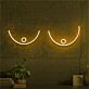 Brust-Symbol LED-Neonschild für Wohnzimmer und Bar